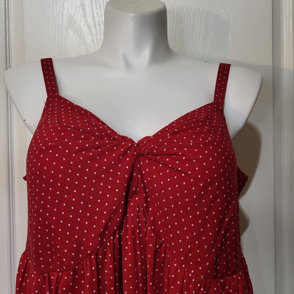 Venezia Red Polka Dot Blouse - Picture 2 of 9
